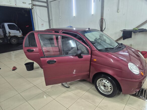 2012 Daewoo Matiz I Рестайлинг, пурпурный, 175000 рублей - вид 1
