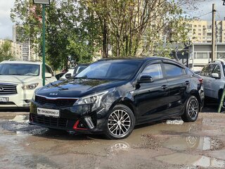 2022 Kia Rio IV Рестайлинг, чёрный, 1619000 рублей, вид 1