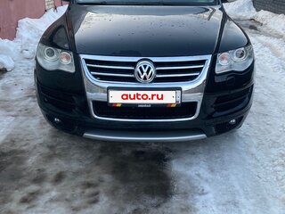 2007 Volkswagen Touareg I Рестайлинг, чёрный, 900000 рублей, вид 3