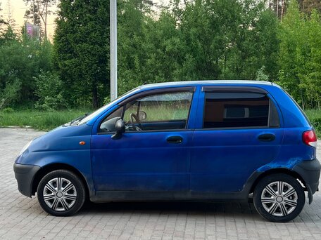 2012 Daewoo Matiz I Рестайлинг, синий, 110000 рублей, вид 2