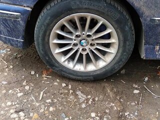 1996 BMW 5 серии 523i IV (E39), синий, 650000 рублей, вид 4