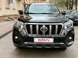 2014 Toyota Land Cruiser Prado 150 Series Рестайлинг 1, чёрный, 3399000 рублей, вид 1