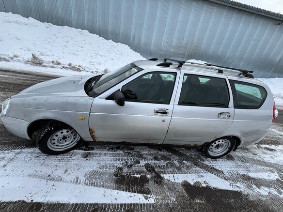 2011 Lada (ВАЗ) Priora I, серебристый, 130000 рублей - вид 5