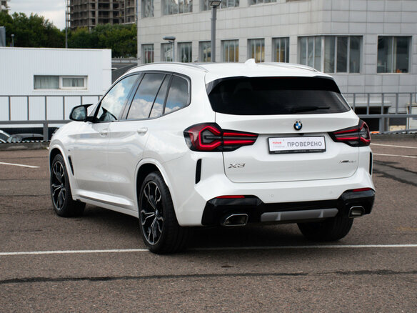 2021 BMW X3 20i xDrive III (G01) Рестайлинг, белый - вид 6