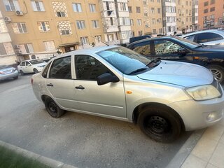 2013 Lada (ВАЗ) Granta I, серебристый, 330000 рублей, вид 4