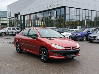 2008 Peugeot 206, красный, 128000 рублей, вид 3