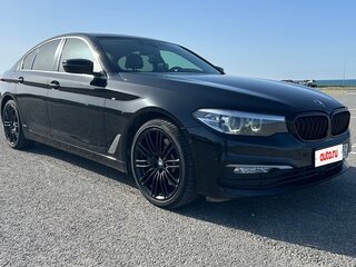2018 BMW 5 серии 530d VII (G30/G31/G38), чёрный, 3300000 рублей, вид 3