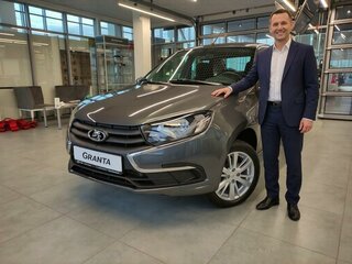 2026 Lada (ВАЗ) Granta I Рестайлинг, серый, 1238000 рублей, вид 1