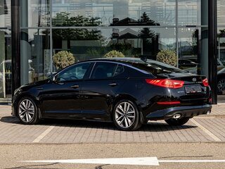 2014 Kia Optima III Рестайлинг, чёрный, 1455000 рублей, вид 4