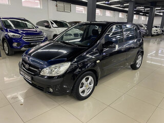 2008 Hyundai Getz I Рестайлинг, чёрный, 590000 рублей, вид 1
