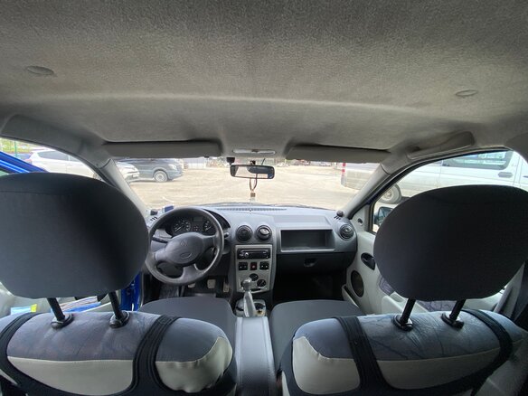 2006 Renault Logan I, синий, 280000 рублей - вид 8