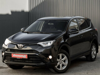 2016 Toyota RAV4 IV (XA40) Рестайлинг, чёрный, 2090000 рублей, вид 1