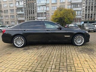 2008 BMW 7 серии 740i V (F01/F02/F04), чёрный, 1599999 рублей, вид 5