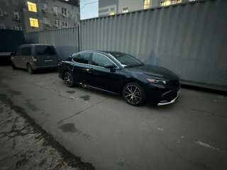 2022 Toyota Camry US Market VIII (XV70) Рестайлинг, чёрный, 2900000 рублей, вид 5