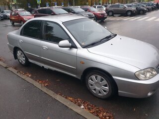 2007 Kia Spectra I Рестайлинг 2, серебристый, 320000 рублей, вид 3