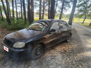 2006 Chevrolet Lanos I, чёрный, 155000 рублей, вид 1