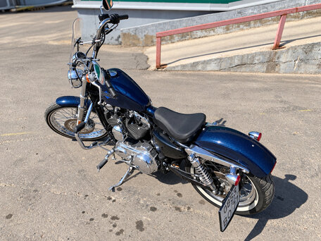 2012 Harley-Davidson Sportster 1200, синий, 920000 рублей, вид 3