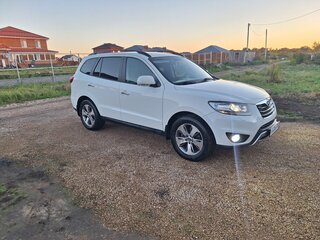 2011 Hyundai Santa Fe II Рестайлинг, белый, 1290000 рублей, вид 4