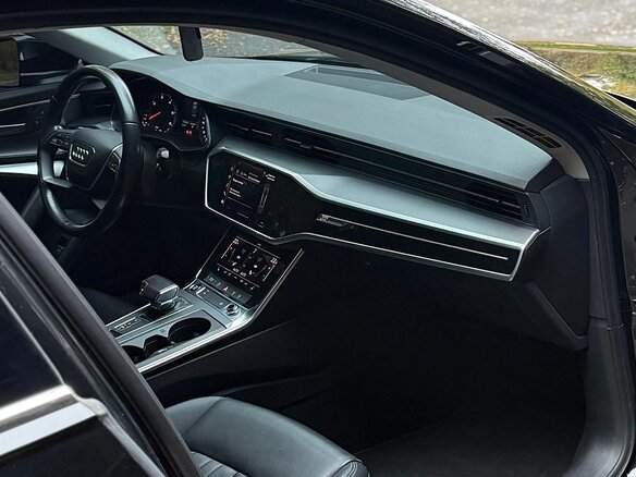 2021 Audi A6 40 TDI V (C8), чёрный, 2750000 рублей - вид 8