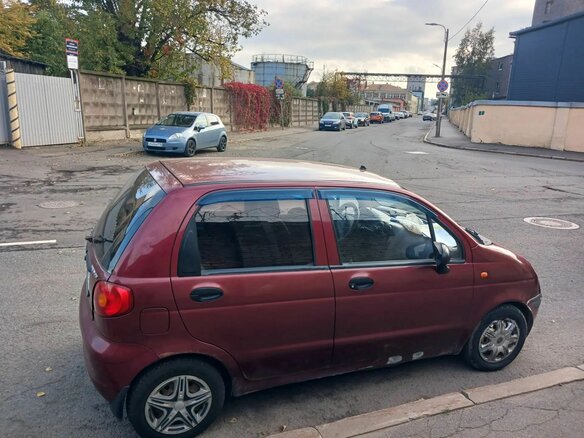 2009 Daewoo Matiz I Рестайлинг, пурпурный, 100000 рублей - вид 2