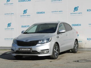 2017 Kia Rio IV, серебристый, 1050000 рублей, вид 1
