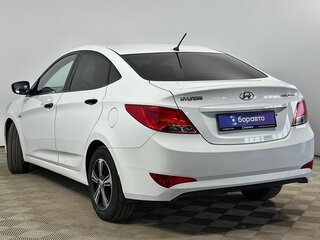 2014 Hyundai Solaris I Рестайлинг, белый, 995000 рублей, вид 3
