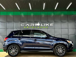 2012 Mitsubishi ASX I Рестайлинг, синий, 1099000 рублей, вид 4