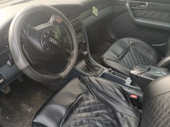 1995 Audi A6 I (C4), фиолетовый, 220000 рублей - вид 8
