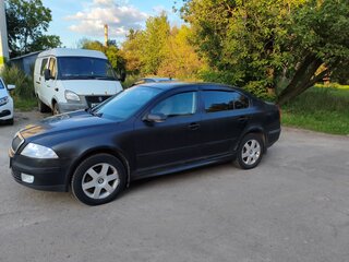 2008 Skoda Octavia II (A5), чёрный, 450000 рублей, вид 5