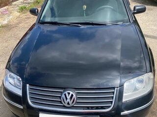 2002 Volkswagen Passat B5 Рестайлинг, чёрный, 370000 рублей, вид 1