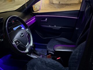 2015 Kia Rio III Рестайлинг, синий, 900000 рублей, вид 5