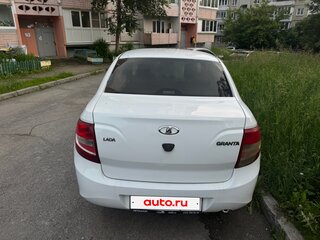 2017 Lada (ВАЗ) Granta I, белый, 420000 рублей, вид 3