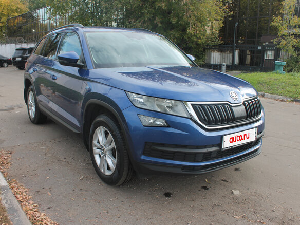 2019 Skoda Kodiaq I, синий - вид 5