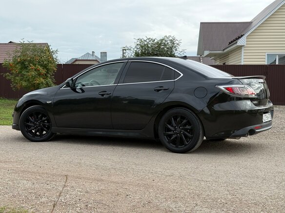 2012 Mazda 6 II (GH) Рестайлинг, чёрный, 750000 рублей - вид 8