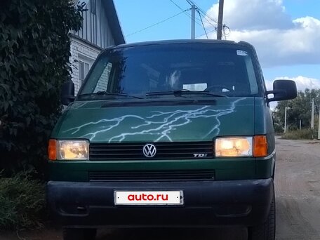 2000 Volkswagen Transporter, зелёный, 675000 рублей, вид 1