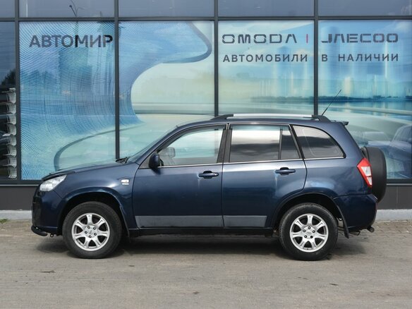 2014 Chery Tiggo (T11) I Рестайлинг (FL), синий - вид 7