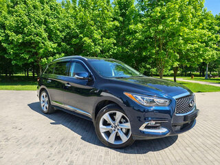 2019 Infiniti QX60 I Рестайлинг, синий, 3350000 рублей, вид 2