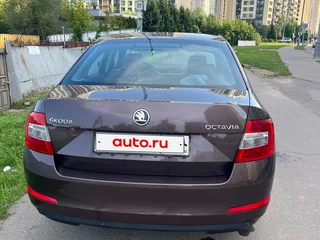 2014 Skoda Octavia III (A7), коричневый, 800000 рублей, вид 4