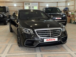 2018 Mercedes-Benz S-Класс AMG 63 AMG Long III (W222, C217) Рестайлинг, чёрный, 10000000 рублей, вид 3