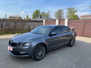 2017 Skoda Octavia III (A7) Рестайлинг, серый, 1600000 рублей, вид 2