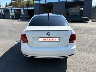 2019 Volkswagen Polo V Рестайлинг, белый, 1350000 рублей, вид 5