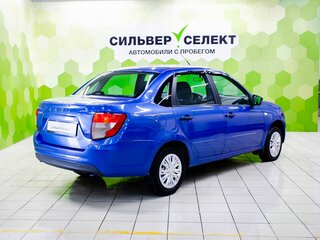 2021 Lada (ВАЗ) Granta I Рестайлинг, синий, 410000 рублей, вид 2