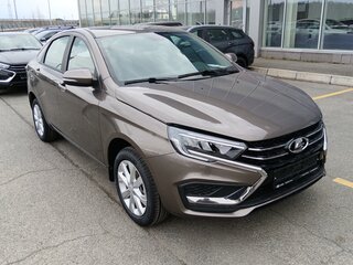 2026 Lada (ВАЗ) Vesta I Рестайлинг (NG), коричневый, 1862000 рублей, вид 3