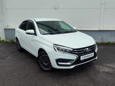2023 Lada (ВАЗ) Vesta I Рестайлинг (NG), белый, 1039000 рублей, вид 4