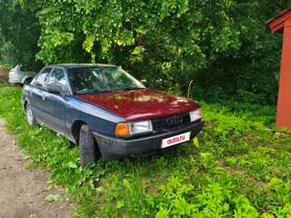 1988 Audi 80 IV (B3), синий, 80000 рублей, вид 1