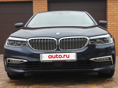 2017 BMW 5 серии 520d VII (G30/G31/G38), синий, 3150000 рублей, вид 3
