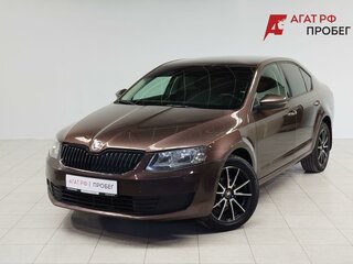 2014 Skoda Octavia III (A7), коричневый, 850000 рублей, вид 1