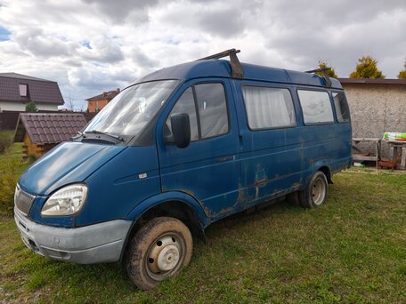 2003 ГАЗ ГАЗель (3221), синий, 325000 рублей, вид 2