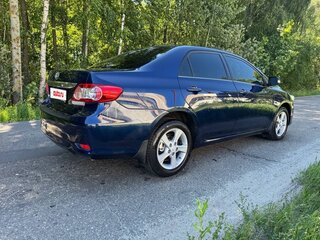 2012 Toyota Corolla X (E140, E150) Рестайлинг, синий, 1300000 рублей, вид 4