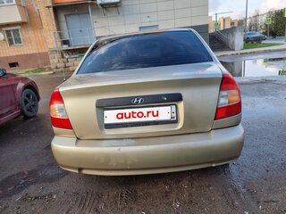2005 Hyundai Accent ТагАЗ II, бежевый, 230000 рублей, вид 4